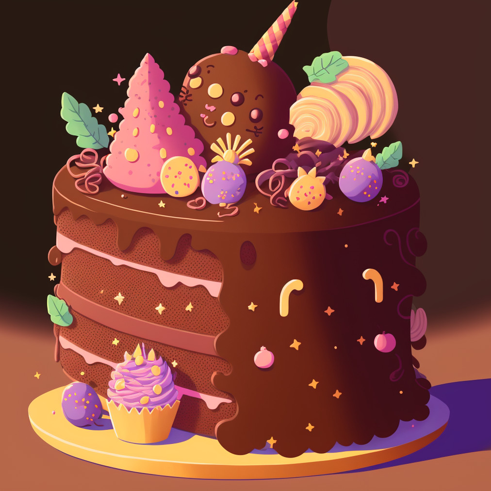 picture of a chocolate cake