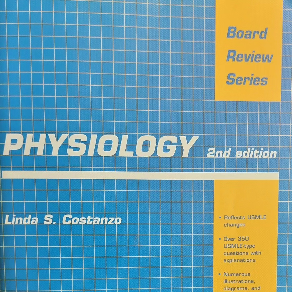 Info-graphic of physiology board review series