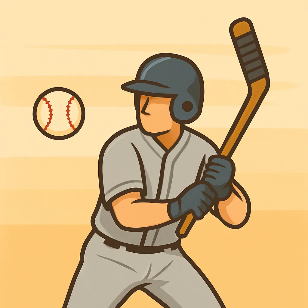 Baseball player illustration - wrong tool analogy