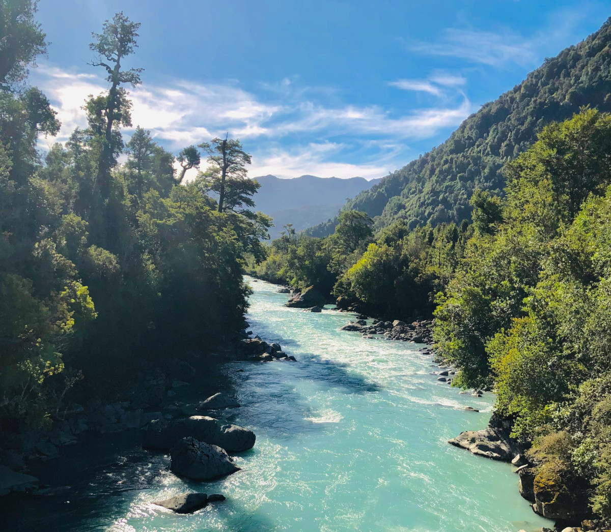 flowing river